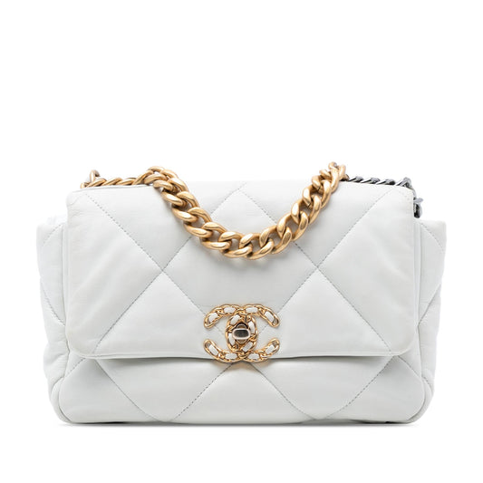 Chanel Medium Lambskin 19 Flap