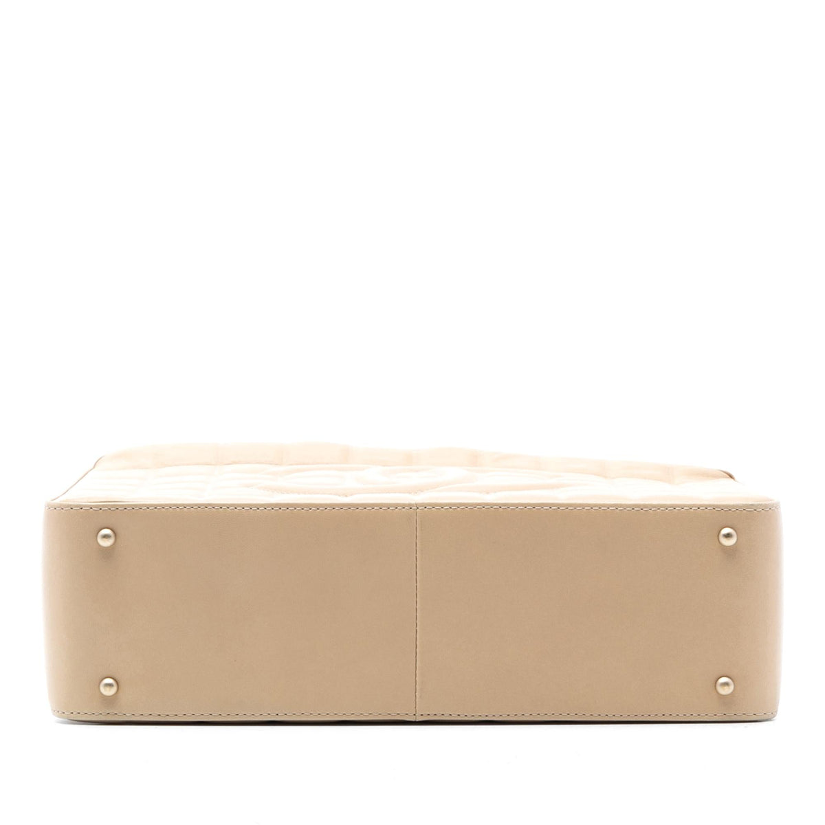 Chanel Medium Lambskin Chocolate Bar Shoulder Bag