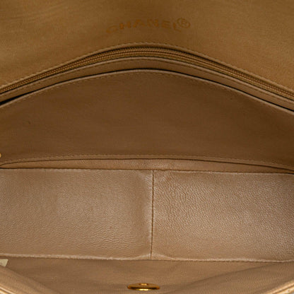 Chanel Medium Lambskin Diana Full Flap