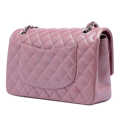 Chanel Medium Metallic Classic Lambskin Double Flap