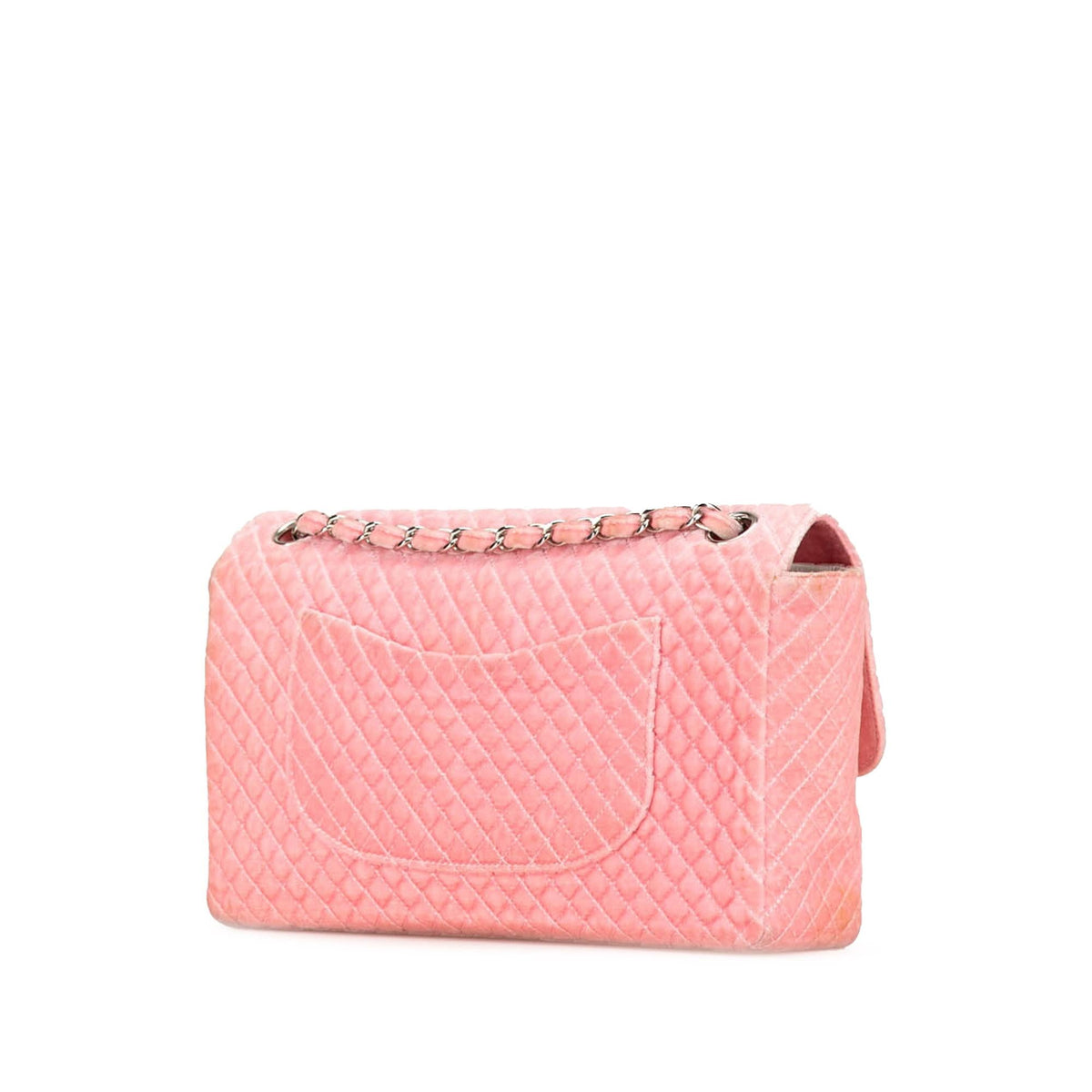 Chanel Medium Micro Quilted Velvet CC Flap