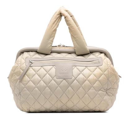 Chanel Medium Nylon Coco Cocoon Bowling Bag