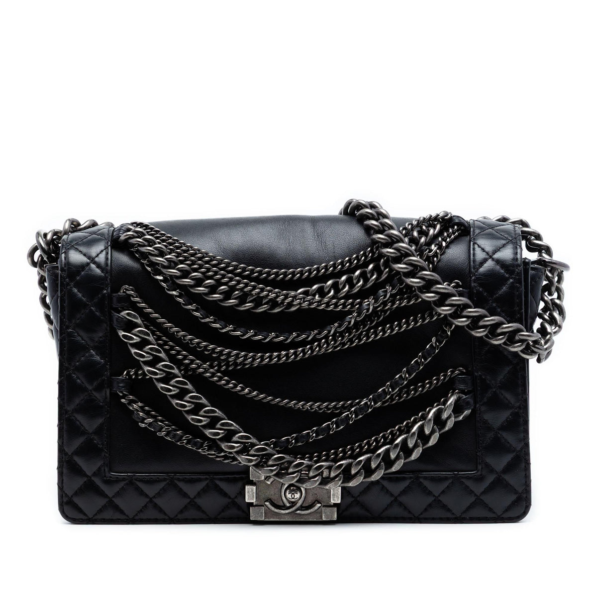 Chanel Medium Paris Dallas Enchained Boy Flap