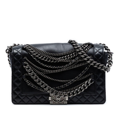 Chanel Medium Paris Dallas Enchained Boy Flap