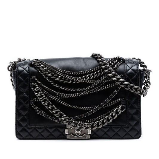 Chanel Medium Paris Dallas Enchained Boy Flap
