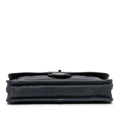 Chanel Medium Perforated Calfskin Up In The Air Flap