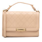 Chanel Medium Quilted Calfskin Label Click Flap