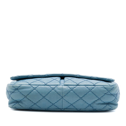 Chanel Medium Quilted Calfskin Natural Beauty Split Pocket Flap