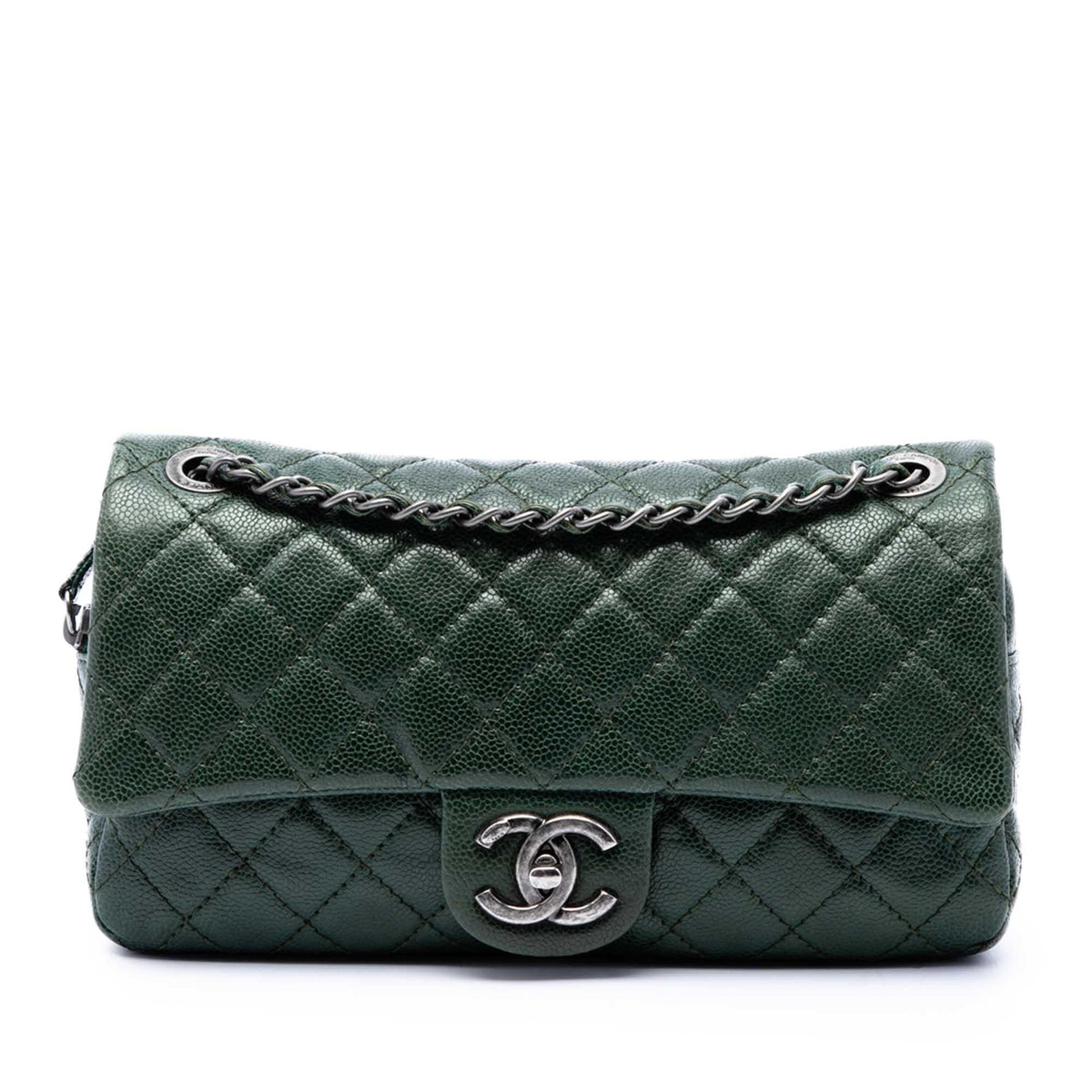 Chanel Medium Quilted Caviar Easy Flap