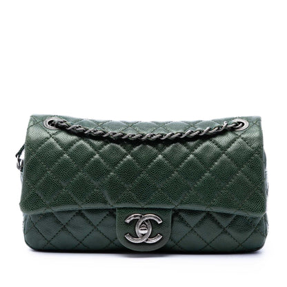 Chanel Medium Quilted Caviar Easy Flap