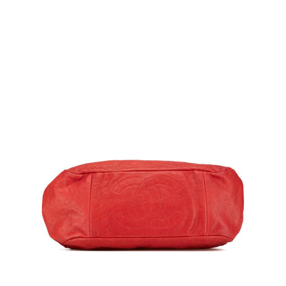 Chanel Medium Quilted Caviar Frame Tote