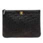 Chanel Medium Quilted Caviar O Case Clutch