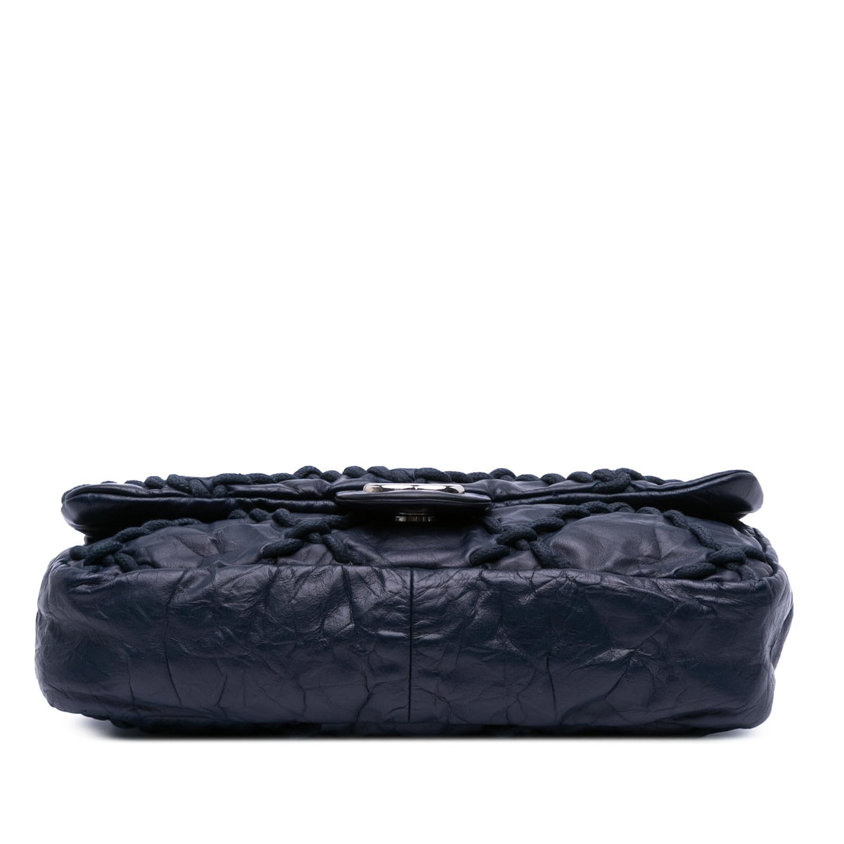 Chanel Medium Quilted Crinkled Calfskin Ultra Stitch Flap