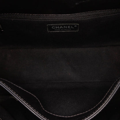 Chanel Medium Quilted Glazed Calfskin Lady Pearly Flap