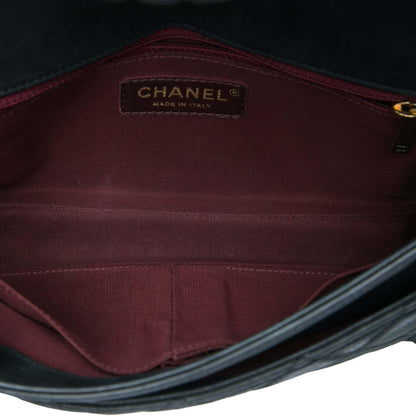 Chanel Medium Quilted Iridescent Calfskin Happy Stitch Flap