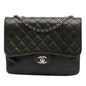 Chanel Medium Quilted Lambskin Clams Pocket Flap