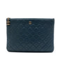 Chanel Medium Quilted Lambskin Cuba La Habana O Case Clutch