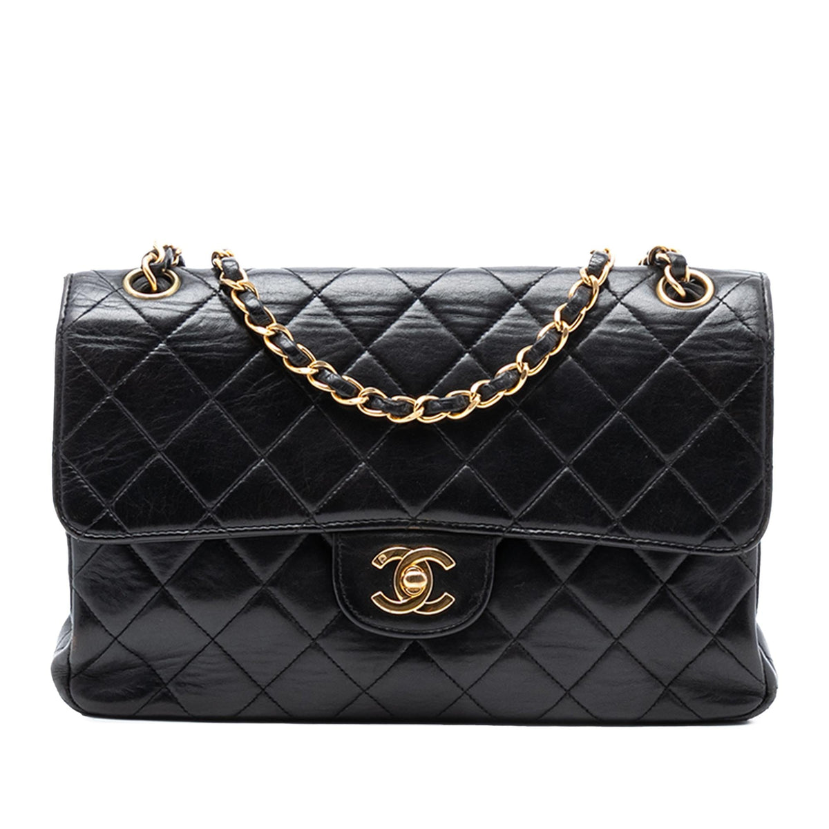Chanel Medium Quilted Lambskin Double Sided Flap
