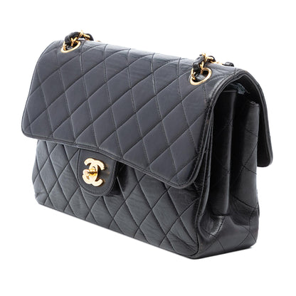 Chanel Medium Quilted Lambskin Double Sided Flap