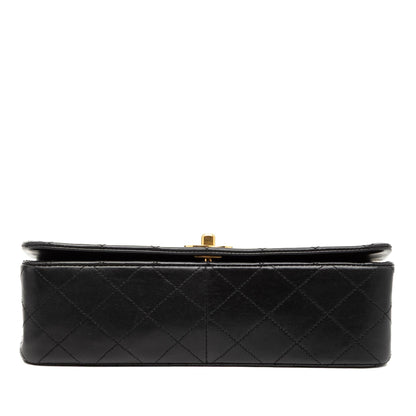 Chanel Medium Quilted Lambskin Full Flap