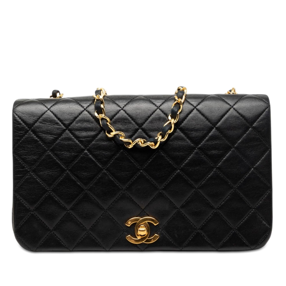 Chanel Medium Quilted Lambskin Full Flap
