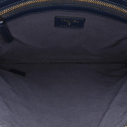 Chanel Medium Quilted Lambskin O Case Clutch