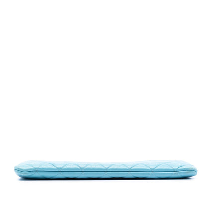 Chanel Medium Quilted Lambskin O Case Clutch