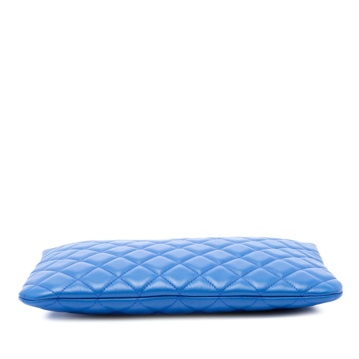 Chanel Medium Quilted Lambskin O Case Clutch