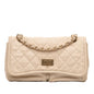 Chanel Medium Quilted Lambskin Reissue 2.55 Natural Beauty Split Pocket Flap