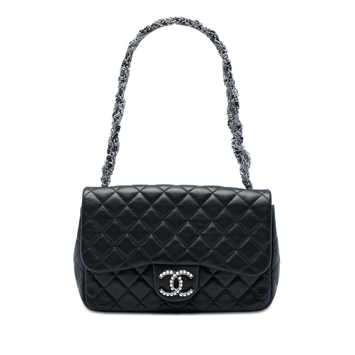 Chanel Medium Quilted Lambskin Westminster Pearl Flap