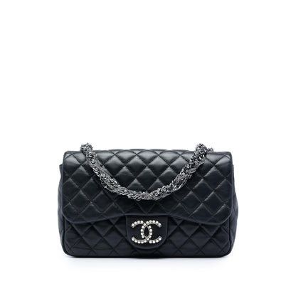 Chanel Medium Quilted Lambskin Westminster Pearl Flap