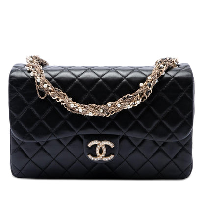 Chanel Medium Quilted Lambskin Westminster Pearl Flap