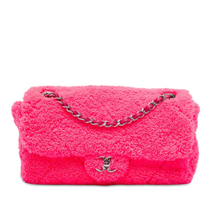 Chanel Medium Quilted Terry Cloth Coco Beach Flap
