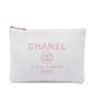 Chanel Medium Raffia Deauville O Case Clutch