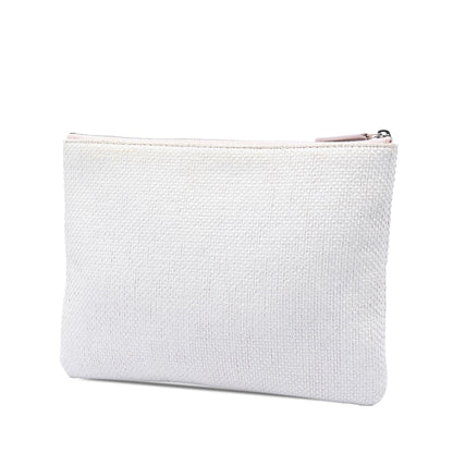 Chanel Medium Raffia Deauville O Case Clutch