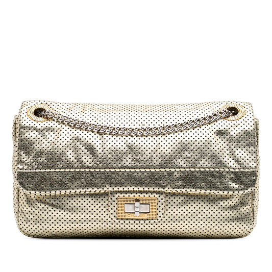 Chanel Medium Reissue Perforated Calfskin Drill Flap