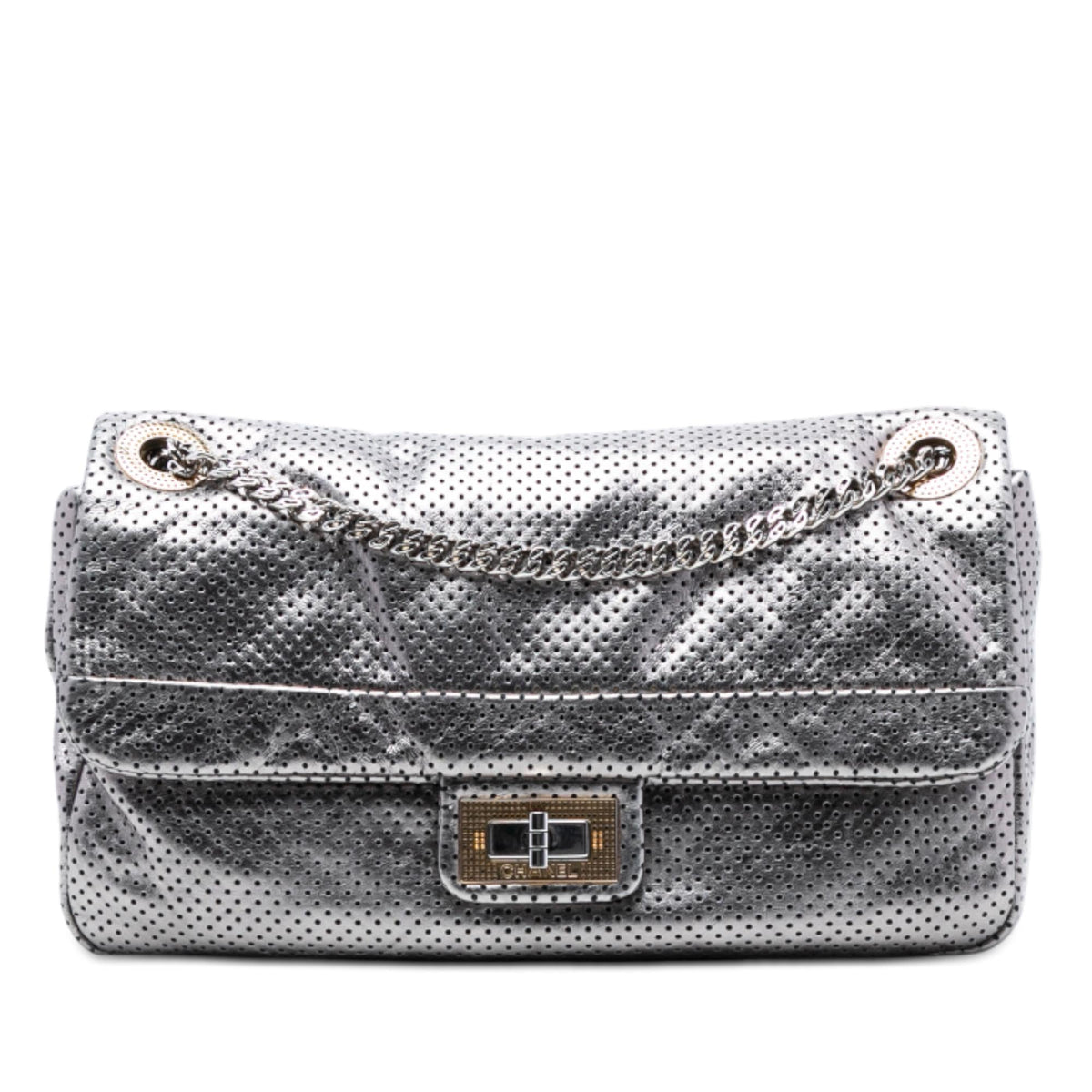Chanel Medium Reissue Perforated Calfskin Drill Flap