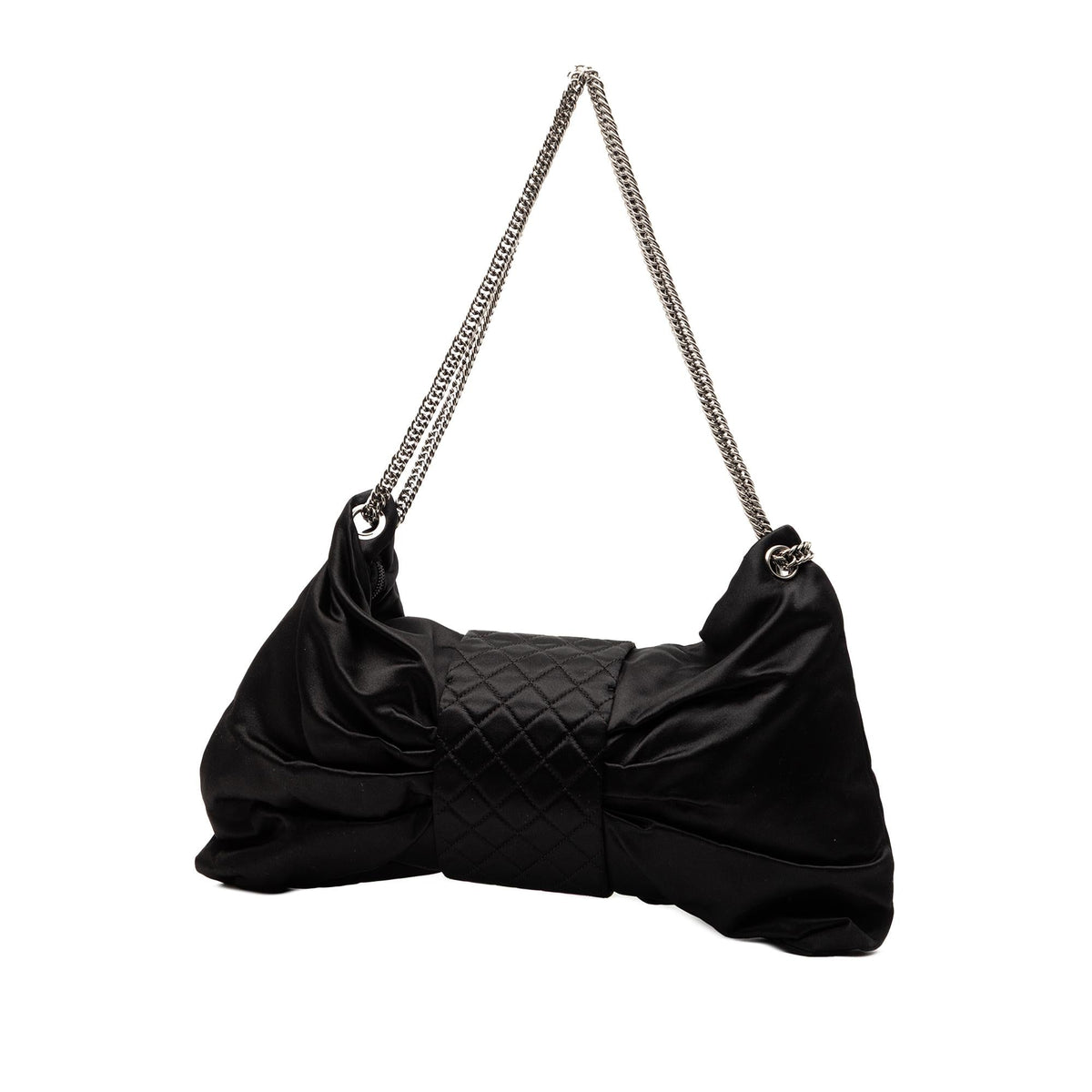 Chanel Medium Satin Bow Mademoiselle Shoulder Bag