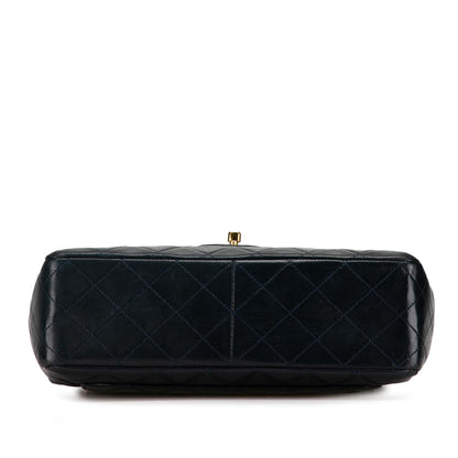 Chanel Medium Tall Classic Lambskin Double Flap (SHG-GtveFH)