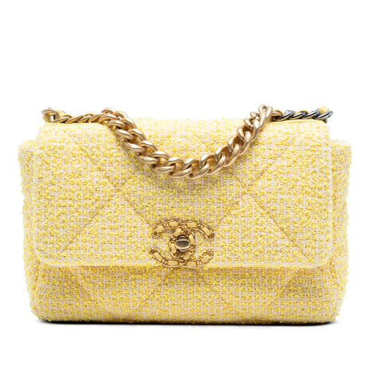 Chanel Medium Tweed 19 Flap