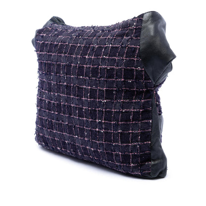 Chanel Medium Tweed and Lambskin Girl Bag