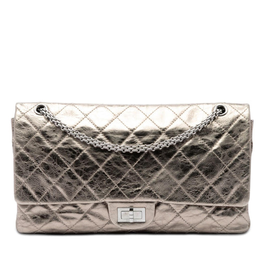 Chanel Metallic Aged Calfskin Reissue 2.55 Double Flap 227