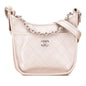 Chanel Metallic Calfskin Quilted Jungle Stroll Hobo