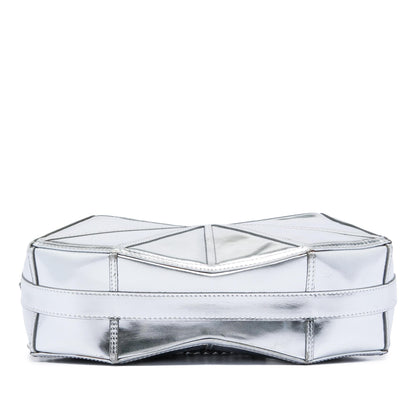 Chanel Metallic Lambskin Midnight Swim Wristlet Clutch