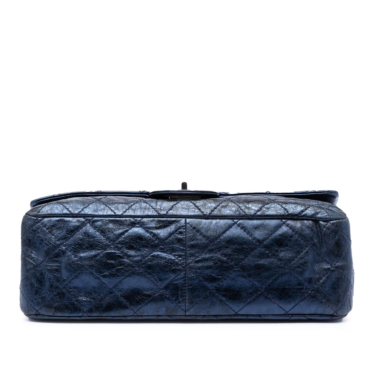 Chanel Metallic Quilted Aged Calfskin Reissue 2.55 Double Flap 227
