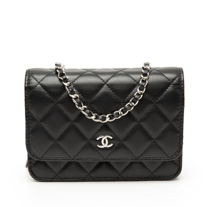 Chanel Mini CC Lambskin Wallet on Chain