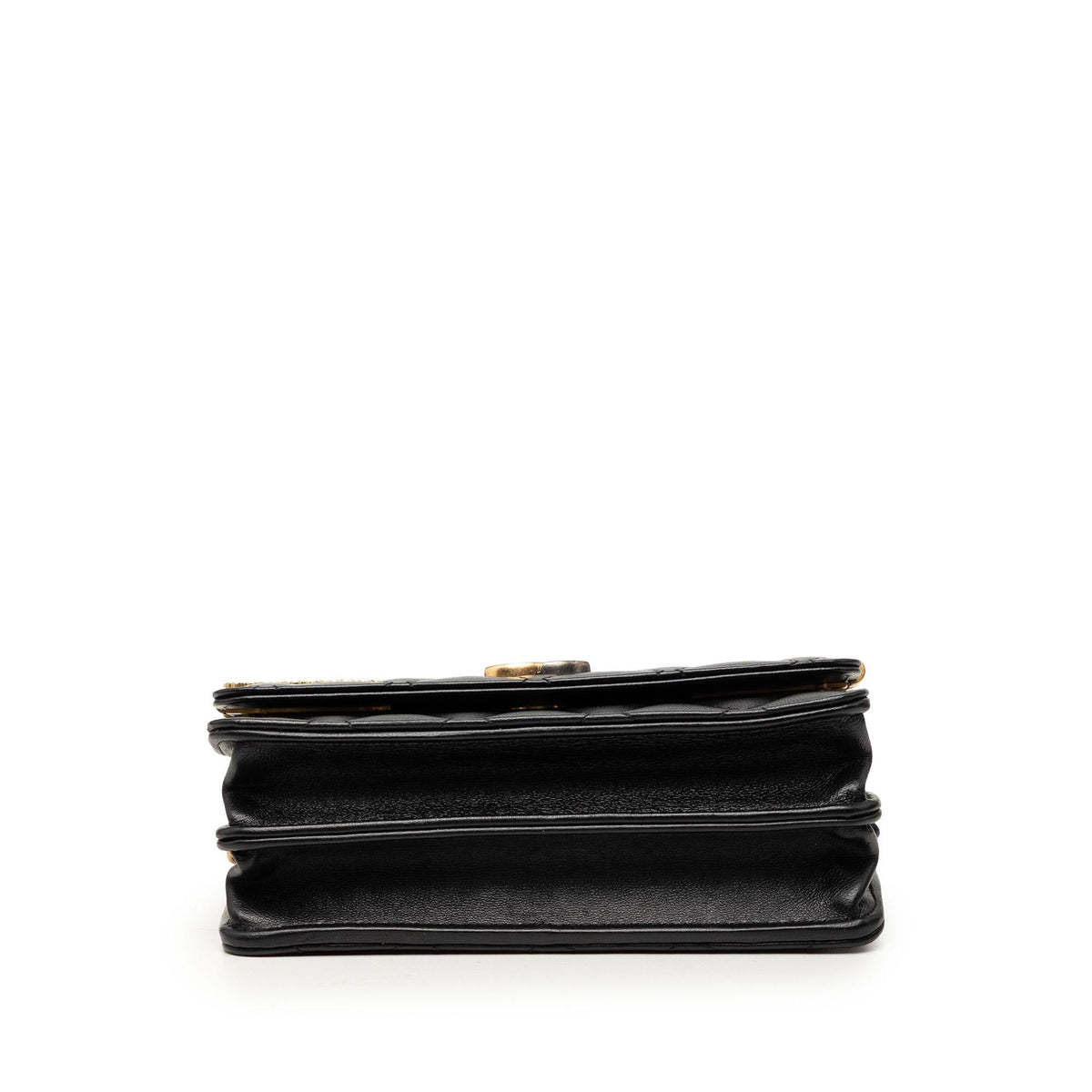 Chanel Mini CC Quilted Lambskin Coco Clips Wallet on Chain