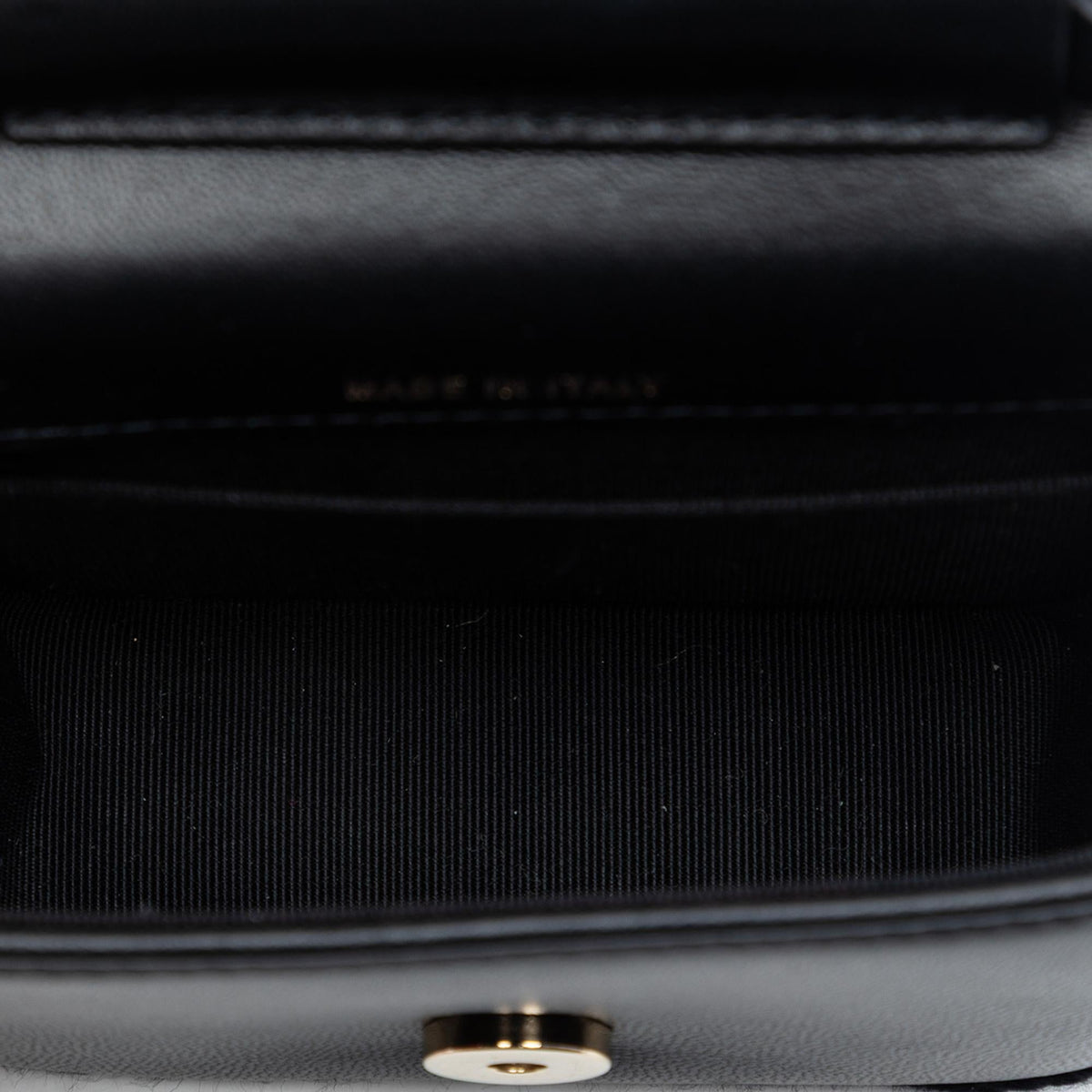 Chanel Mini CC Quilted Lambskin Crochet Flap