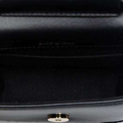 Chanel Mini CC Quilted Lambskin Crochet Flap