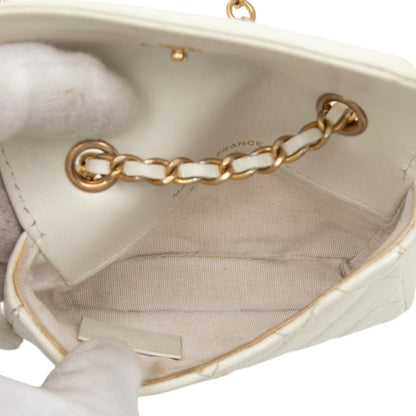 Chanel Mini CC Shiny Aged Calfskin Waist Bag